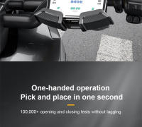 Soporte De Teléfono Móvil Para Motocicleta SEAMETAL Montura Para Manillar Con Espejo Retrovisor Soporte Para Celular Al Aire Libre - details 1