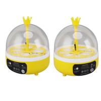 Incubador De Huevos Mini Para El Hogar Con Control Automático De Temperatura Y Humedad Máquina De Eclosionamiento De Pollos Pato Ganso 4 Casillas - details 2