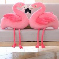 Muñeco De Peluche Flamenco Rosa 25cm 40cm Juguete Suave Para Niños Regalo De Boda Alta Calidad Animal De Peluche - details 15