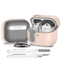 Carcasa Con Cerradura Segura Para Samsung Galaxy Buds 3/3 pro Con Kit De Limpiador Y Llavero Carcasa Para Auriculares Inalámbricos Samsung Galaxy Buds 3 Material TPU - details 15