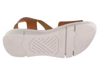 Sandalias de Cuero Mujer con Cuña Baja Color: Blanco y Marrón Tallas: Marca: Sevillas Modelo: - details 7