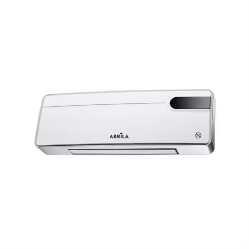 FABRILAMP Split Cerámico Invierno 2000W Blanco 2 Potencias 3 Funciones PTC De Seguridad Con Remoto Temporizador 19x50x14cm - 1