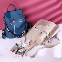 Mochila Antirrobo para Mujeres y Chicas 12 L, 2 in 1 Impermeable Bolso Mujer Ligero Con Bordado, Gran Capacidad Casual Mochilas Escolares Ligeras y Elegantes para Viaje Trabajo - details 3