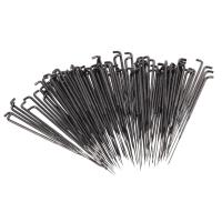 100Pcs Agujas De Felteado Plateado 3.07 Pulgadas Herramienta Para Tricotar Y Artesanía De Peluche Material Acero Para Mujeres Adultos - details 1