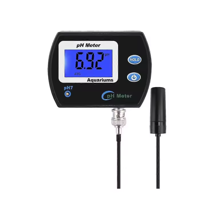 Medidor de pH precise para Acuario Monitor de Calidad de Agua multiparameter Monitor de pH en línea Acimeter E - 1
