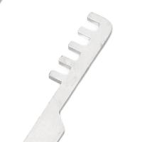 Juego De 4 Piezas De Herramientas De Desbloqueo De Cepillo De Acero Inoxidable Con Dientes Para Reparación De Bomberos - details 2