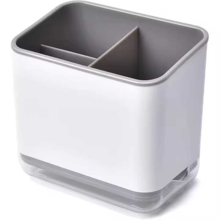 Soporte para utensilios de cocina, escurridor de cuadertos, soporte para utensilios de cocina de 3 compartimientos, organizador para fregadero Para La Cocina, de Organizer cubiletes, soporte para cubiletes - 1