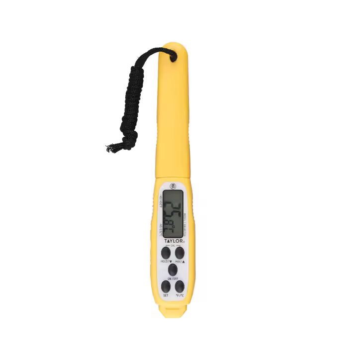 Taylor waterproof instant read thermometer with digital display - 1