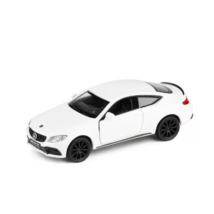 MaKeda1:36 Mercedes Benz C63 AMG Coupe Modelo De Coche De Aleación Simulación Juguete De Metal Pull Back Para Jóvenes De 14 Años O Más - 1