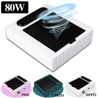 Coleccionador De Polvo De Uñas Potente 80W Con Filtro Aspiradora De Uñas Para Manicura Equipo De Eliminación De Polvo De Uñas - details 8
