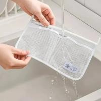 Organizador De Puerta De Nevera 1pc Bolsa De Red Colgante Para Almacenamiento En La Cocina Material De Poliéster Tamaño 22cm*13cm - details 2