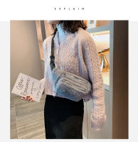 Bolsa De Pecho De Peluche Nueva Para Mujer Bolso Transversal De Otoño E Invierno Estilo Moda Bolsa De Hombro Pequeña - details 9