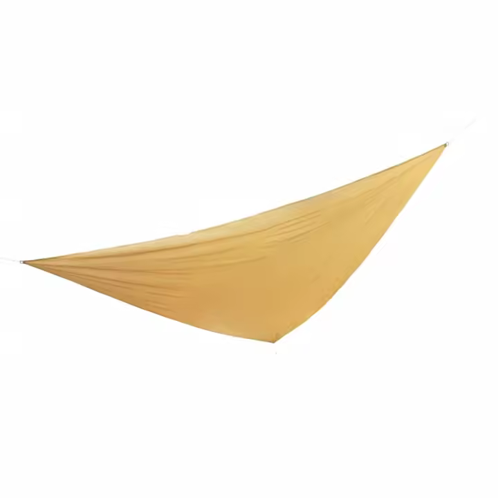 HI Toldo de Vela triangular beige 3,6x3,6x3,6 m - 1