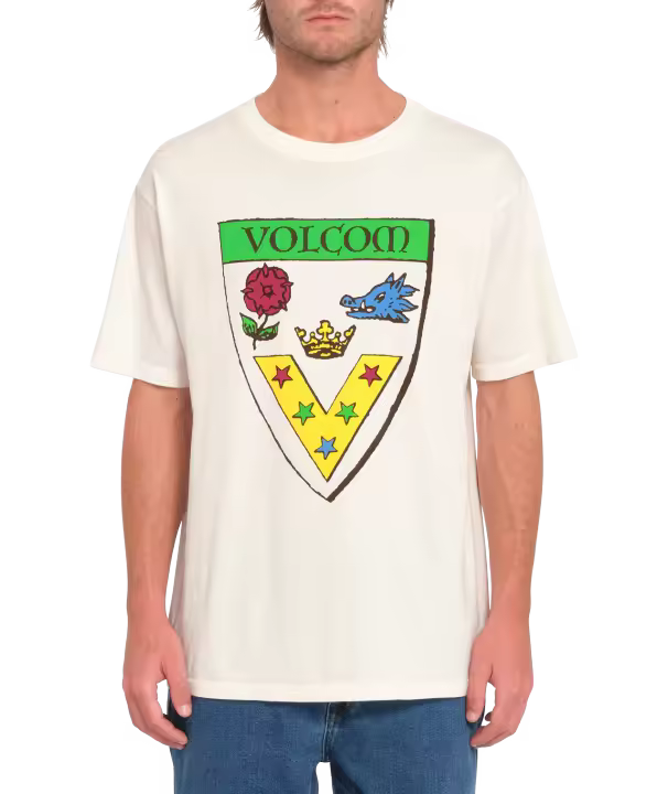 Camiseta de manga corta Volcom Fergadelic - Off White - 1