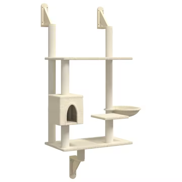 Árbol para Gatos de pared Cream 153 cm - 1