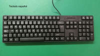 Teclado De Juego Con Teclas De Letras En Español Francés Ruso Árabe 104 Teclas Cableado USB Para Computadora ZUIDID - details 11