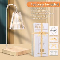 Lámpara Calentadora De Velas Con Timer Para Aromaterapia Y Decoración Moderna De Hogar Y Dormitorio Luz De Cera Retro Control Remoto - details 19