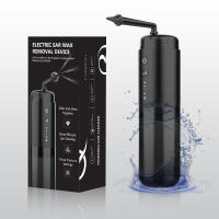 Black Wolf Ear Cleaner Fully automatic electric ear cleaner 2 nozzles to spray earwax accumulation smart ear cleaner - details 2