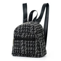 Mochila nueva de doble capa con cremallera, mochila informal con personalidad, mochila de paja - details 11