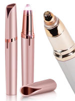 Afeitadora De Cejas Eléctrica Flawless Para Mujeres Elimina Instantáneamente Y Sin Dolor El Vello De Las Cejas Material ABS Fuente De Alimentación Batería Seca - details 0