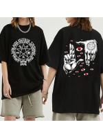 Camiseta De Anime Hellsing Ultimate Para Hombres Manga Corta Estilo Harajuku Algodón Transpirable Y Absorbente De Sudor Para Verano Top Unisex Streetwear - details 10