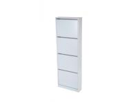 Mueble Zapatero Serie Loira 52AB Topkit Armario Zapatero Estrecho Alto con 4 Puertas abatibles. Medidas 161x54x16 - details 2