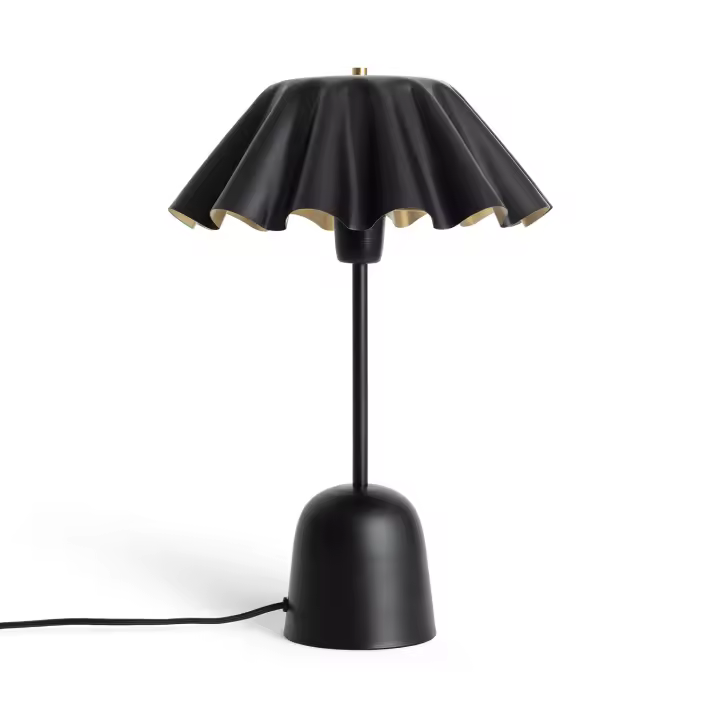 Ledkia Lámpara de Mesa Metal Nallur Negro - 1