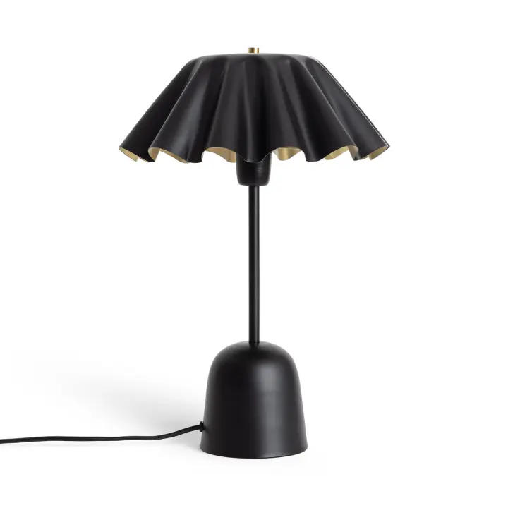 Ledkia Lámpara de Mesa Metal Nallur Negro - 1
