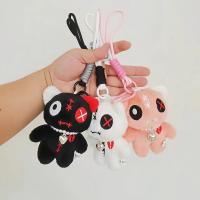 Llavero De Peluche Alienígena Con Ojos Grandes Accesorio Para Bolsos Y Parejas Regalo De Animal De Peluche Colgante Para Llaves - details 4