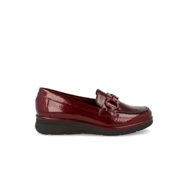 Mocasines Pitillos 10701 Mujer Burdeos - 1