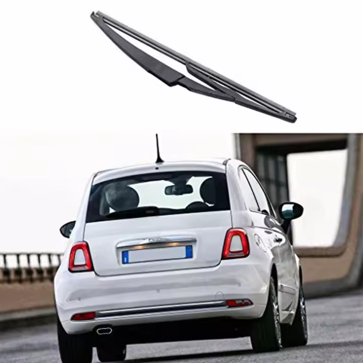 Limpia Parabrisas Trasero De Coche Borde Duradero Para Fiat 500 3 Puertas 2007+ Pieza De Auto Partes - 1