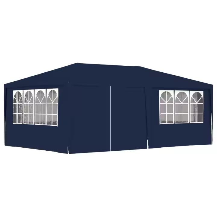 vidaXL Carpa Profesional para Fiestas con Paredes 4x6m Tienda Campamento Color Azul,  Blanco,  Antracita y mas - 1