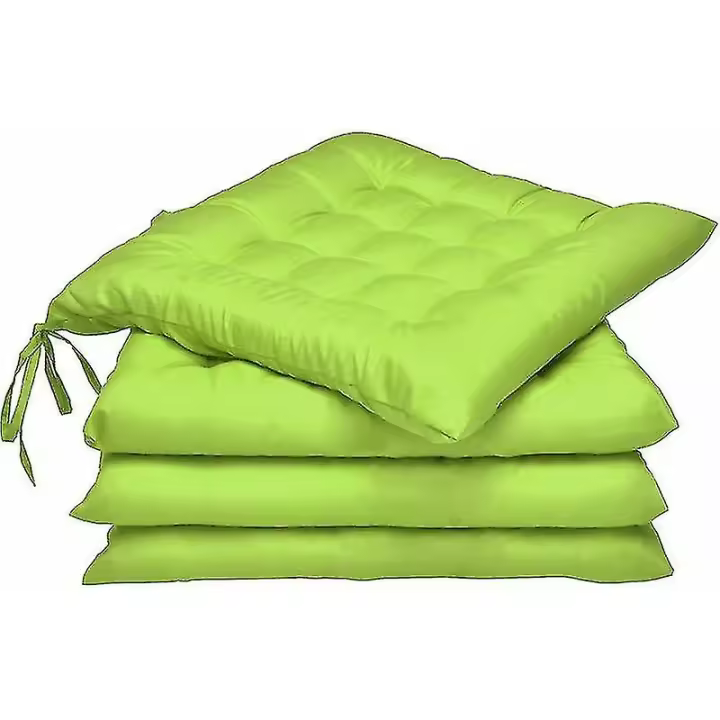 Juego de 4-Juego de exterior Código y Grueso-Ideal para interiores y exteriores-40x40x5 cm-Green Manzana - 1