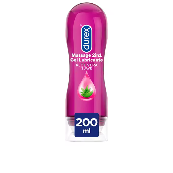 Erótica Durex PLAY MASSAGE ALOE VERA gel masaje y lubricante - 1