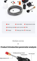 21V 600W inalámbrico lavadora de alta presión pulverizar pistola de agua lavadora de coches para la batería Makita - details 11