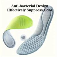 1par De Plantillas Deportivas 5D Invisibles Para Hombre Y Mujer Con Suela Suave Y Almohadilla Completa Para Absorber Choques - details 4
