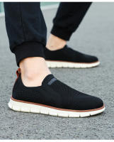 Zapatos Casuales Para Hombre Transpirables Deportivos Ligeros Y Cómodos Talla 39-48 Zapatos Slip-On Para Exterior - details 1