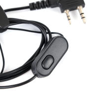 Auriculares Originales Para Baofeng Walkie Talkie UV-5R UV-82 BF-888S Con Conector K De 2 Pines Auricular Para Radios Portátiles - details 1