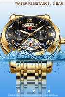 Reloj De Lujo Para Hombre Relogio Masculino Marca Top Reloj De Pulsera De Acero Inoxidable Luminiscencia Estilo Casual Resistente Al Agua 3Bar Para Deporte Al Aire Libre - details 11