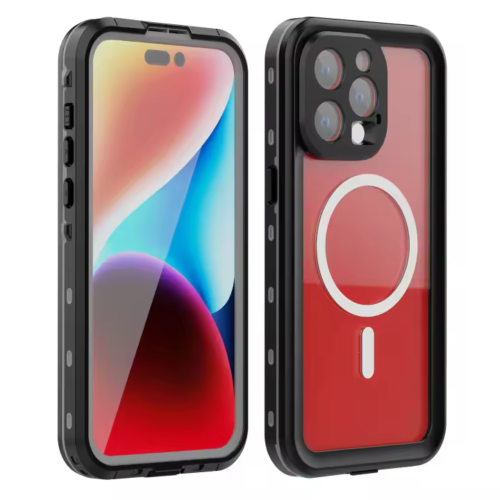 Funda Profesional Shellbox Impermeable Y Resistente a Golpes IP68 Para iPhone 17 Pro/16/15/14/13 Cubierta Completa De 360° Antigolpes Y a La Polvo Compatible Con iPhone - 1