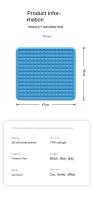 Cojín De Coche Verano Gel Híbrido De Miel Sillín De Oficina Antiestático Silicona Alivio De Presión Butto Cushion Para Asiento Frío - details 10
