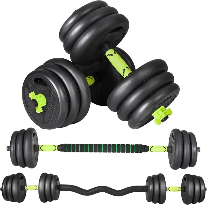 Ozio Fitness Kit Mancuernas 20 Kg 4 en 1 Multifit | Entrenamientos de Fuerza - 1