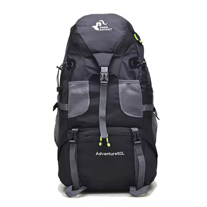 Mochila De Escalada 50L Impermeable Para Actividades Al Aire Libre Bicicleta Senderismo Trekking Camping Bolsa De Montaña Unisex - 1