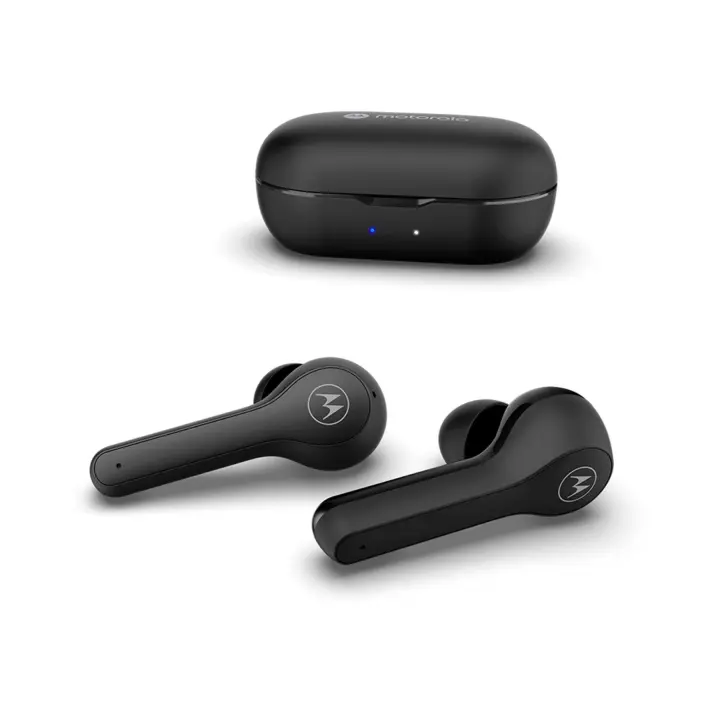 Motorola Sound Moto Buds 085 - Auriculares Inalámbricos 15H de uso Resistente al Agua y al Sudor, Control Táctil y por Voz Color Negro - 1