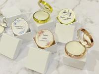 Lote de 20 Bálsamos de Labios con Espejo y Aroma Vainilla en Caja Blanca de Regalo - Regalos para Bodas y Despedidas - details 4