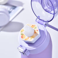 Botella De Agua Scent Flavored 650ML Resistente a Fugas Con 7 Cubos De Sabor Portátil Para Viajes Senderismo Escalada - details 5
