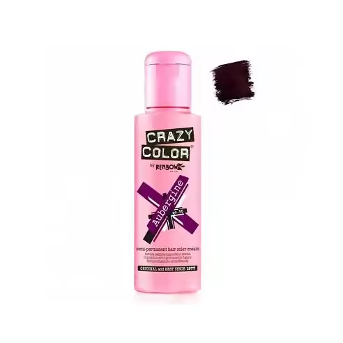 Coloracion de Fantasia Crazy Color 50 Aubergine 100 ml. - 1