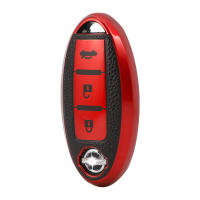 Funda Para Llave De Coche TPU De Cuero Para Nissan Leaf Micra Qashqai J11 J10 X Trail T32 Versa Note Patrol Accesorios De Llaves - details 4