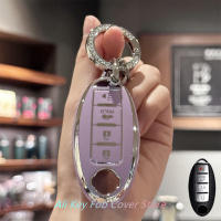 Cubierta De Llave Para Coche Keychain Lanyard Para Nissan Altima Rogue Sentra Pathfinder Frontier Maxima Titan Murano Kicks Juke Versa Arma TPU - details 7