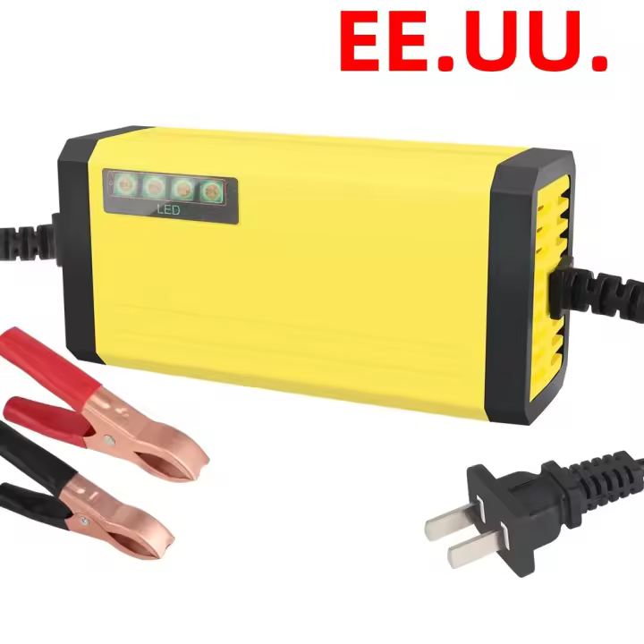 Cargador De Batería De Coche 220V Reparación Pulso 12V 2A Pantalla LED Para Motocicleta Y Camiones Batería De Agua Y Seco Ácido Lead - 1